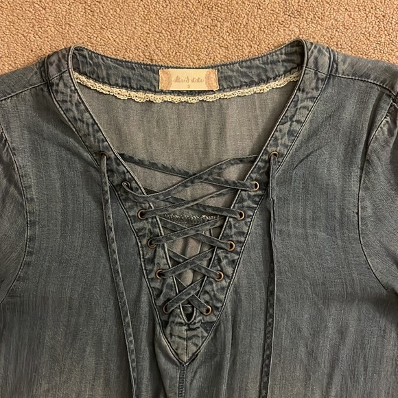 Altar’d State Denim Dress - Picture 2 of 2